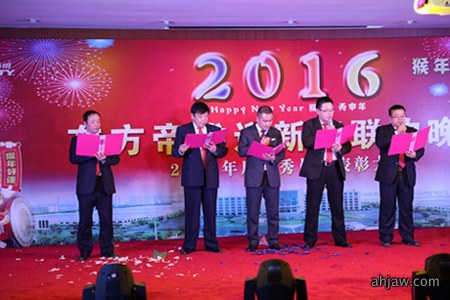东方帝维2016迎新春晚会及2015年终总结表彰大会