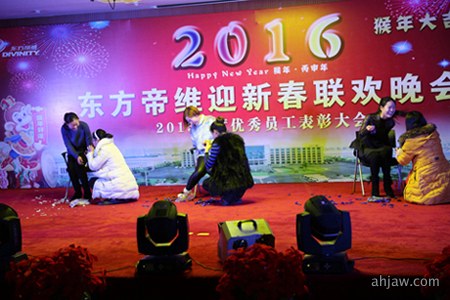 东方帝维2016迎新春晚会及2015年终总结表彰大会