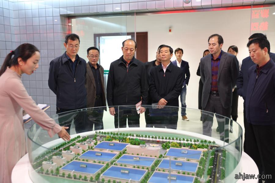 亳州市政协人口环资委主任周明一行莅临我司参观指导